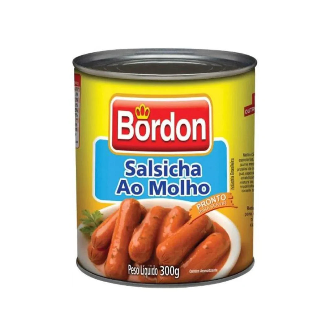 Salsicha Ao Molho Bordon Lata (300g)